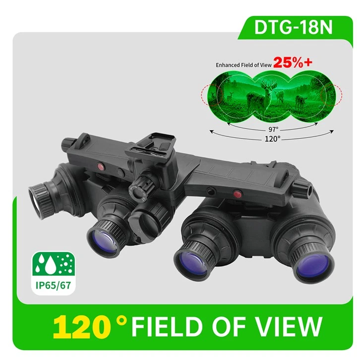 Head Mounted Night Quad Goggles